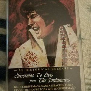 CHRISTMAS TO ELVIS FROM THE JORDANAIRES 1978 Cassette Tape Elvis Presley